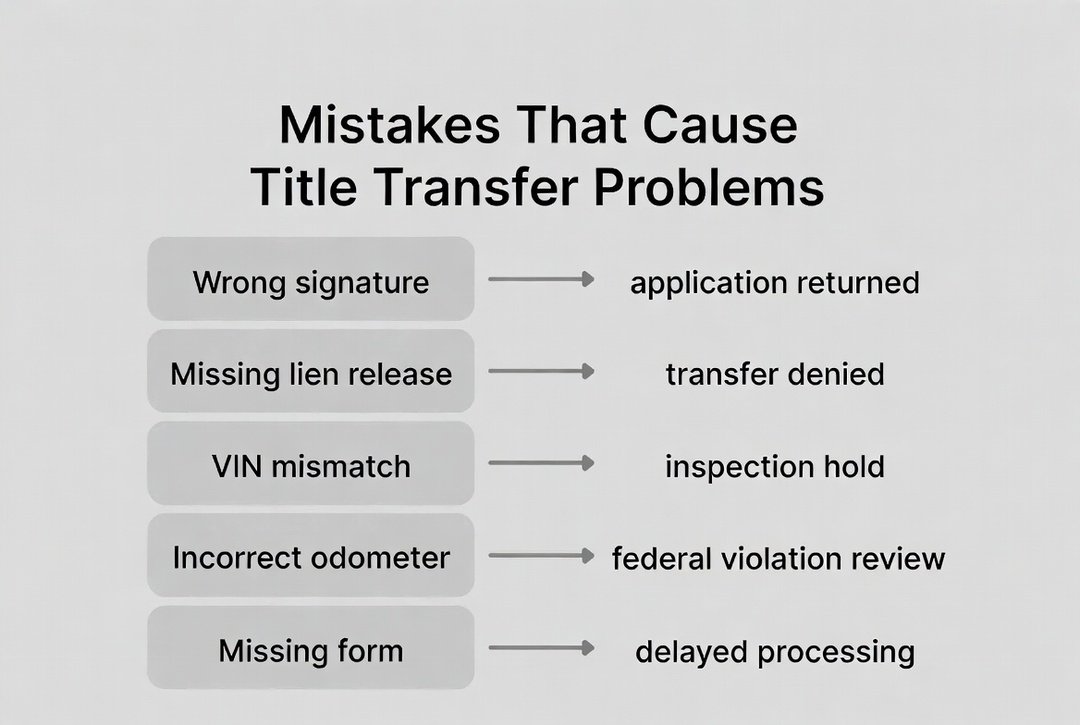 title transfer problems