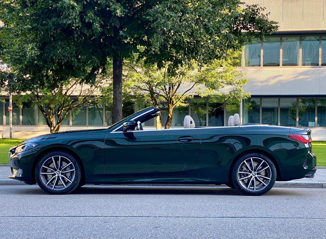 BMW convertible car