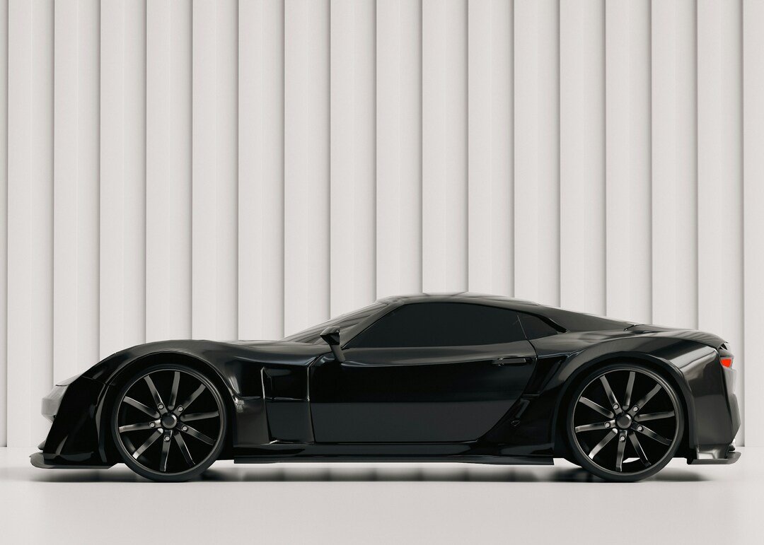 voiture de luxe noire