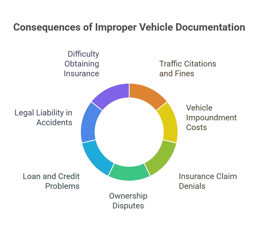 legal risks of improper car documents