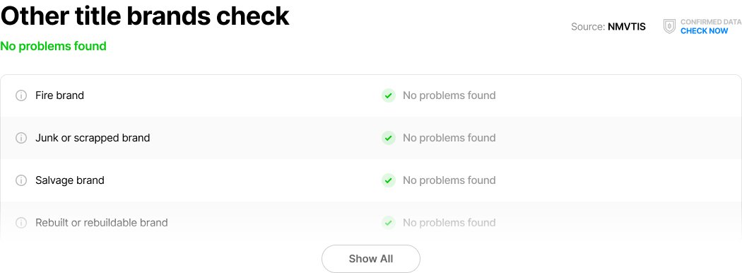 Other title brand check