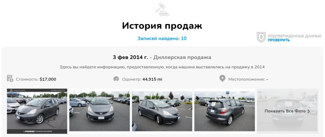 History of car sales in Russian