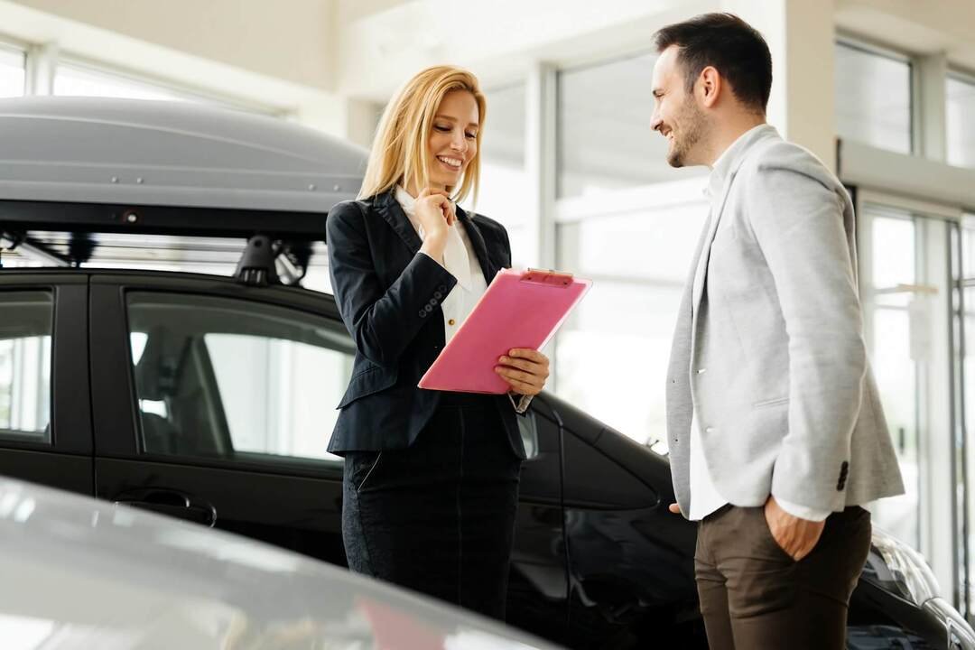 negotiations in a car dealership