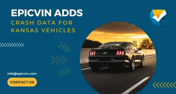 EpicVIN adds vehicle accident data from the state of Kansas to vehicle history report database