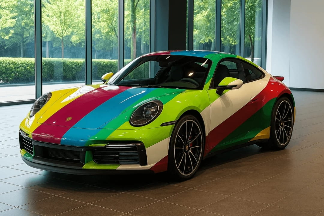 How to Find Your Porsche Paint Code by VIN
